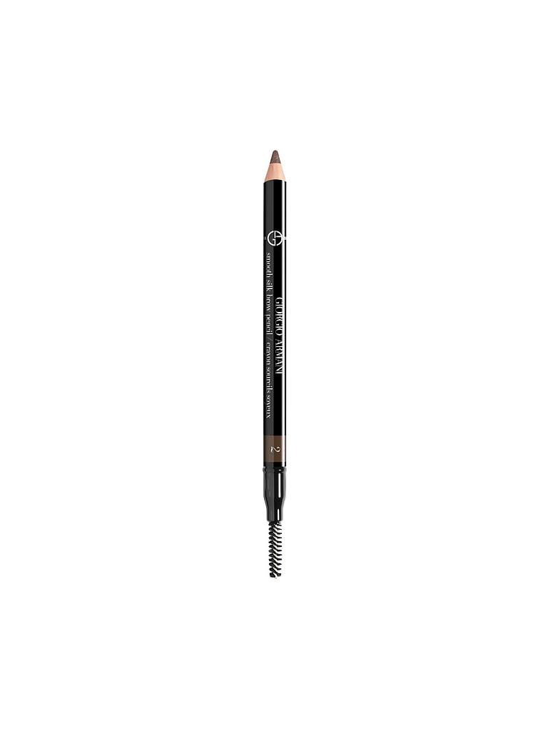GIORGIO ARMANI COSMETICS | Augenbrauenkonturenstift - Smooth Silk Brow Pencil (02 Braun) | braun