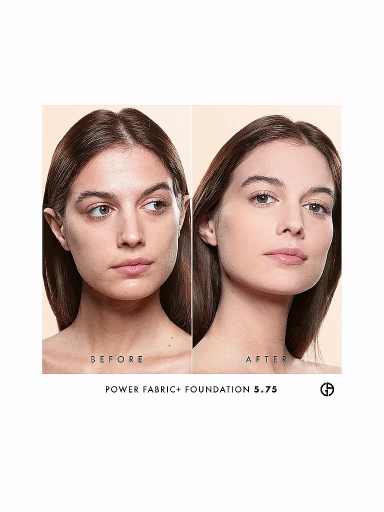 GIORGIO ARMANI COSMETICS | Power Fabric + Longwear High Coverage Foundation  ( 5.75 ) | camel