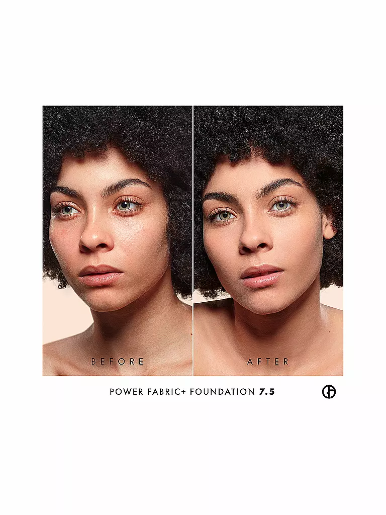GIORGIO ARMANI COSMETICS | Power Fabric + Longwear High Coverage Foundation  ( 7.5 ) | camel