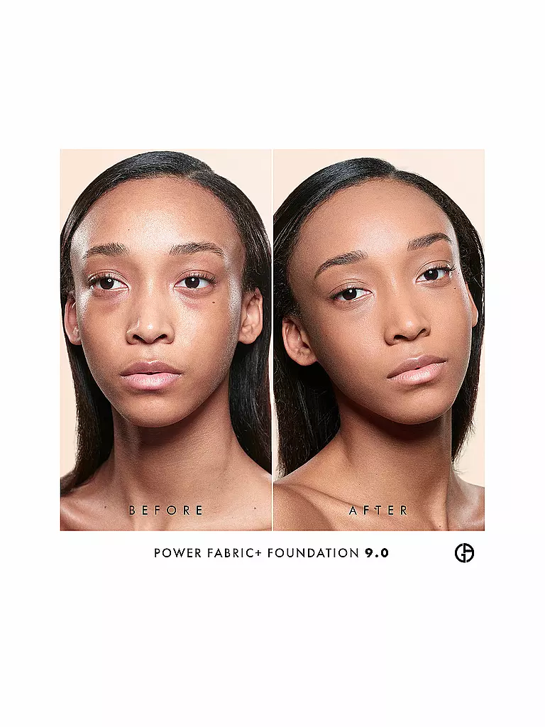GIORGIO ARMANI COSMETICS | Power Fabric + Longwear High Coverage Foundation  ( 9 ) | camel