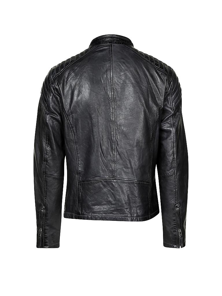 GIPSY BY MAURITIUS | Lederjacke "Channing" | blau