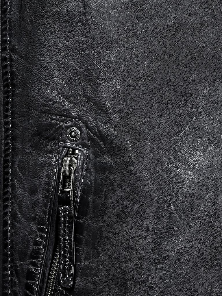 GIPSY BY MAURITIUS | Lederjacke "Channing" | blau