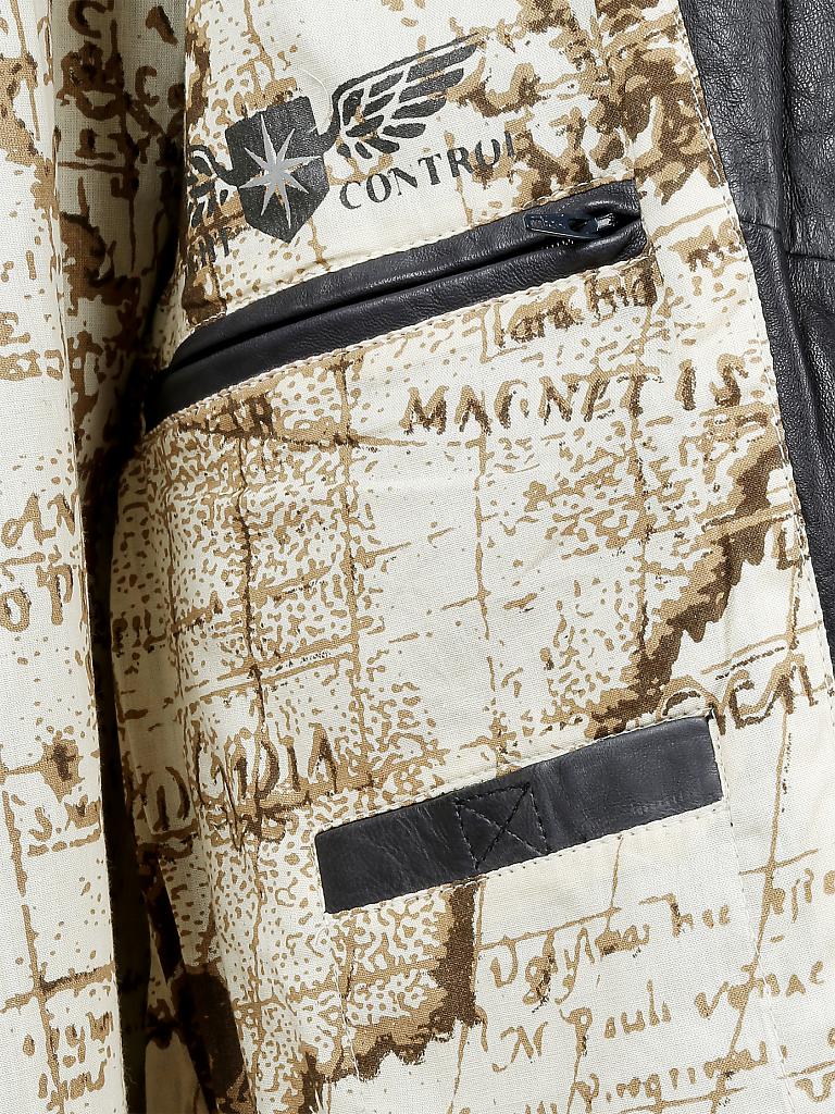 GIPSY BY MAURITIUS | Lederjacke "Channing" | blau