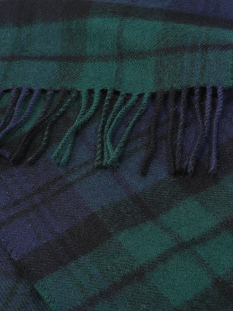 GLOVERALL Écharpe en cachemire CAMEL THOMPSON noir