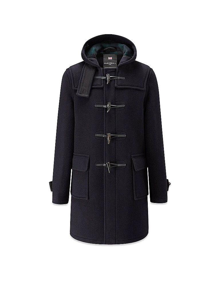GLOVERALL Dufflecoat MORRIS blau | XS
