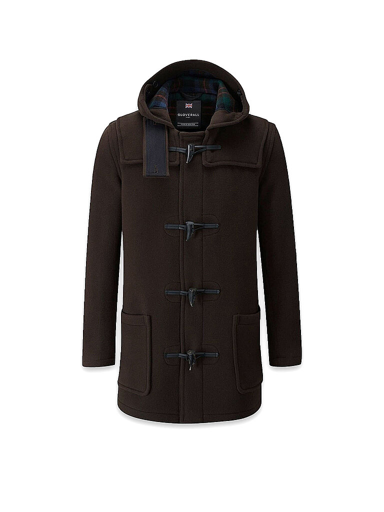 GLOVERALL Dufflecoat MID MORRIS  braun | S