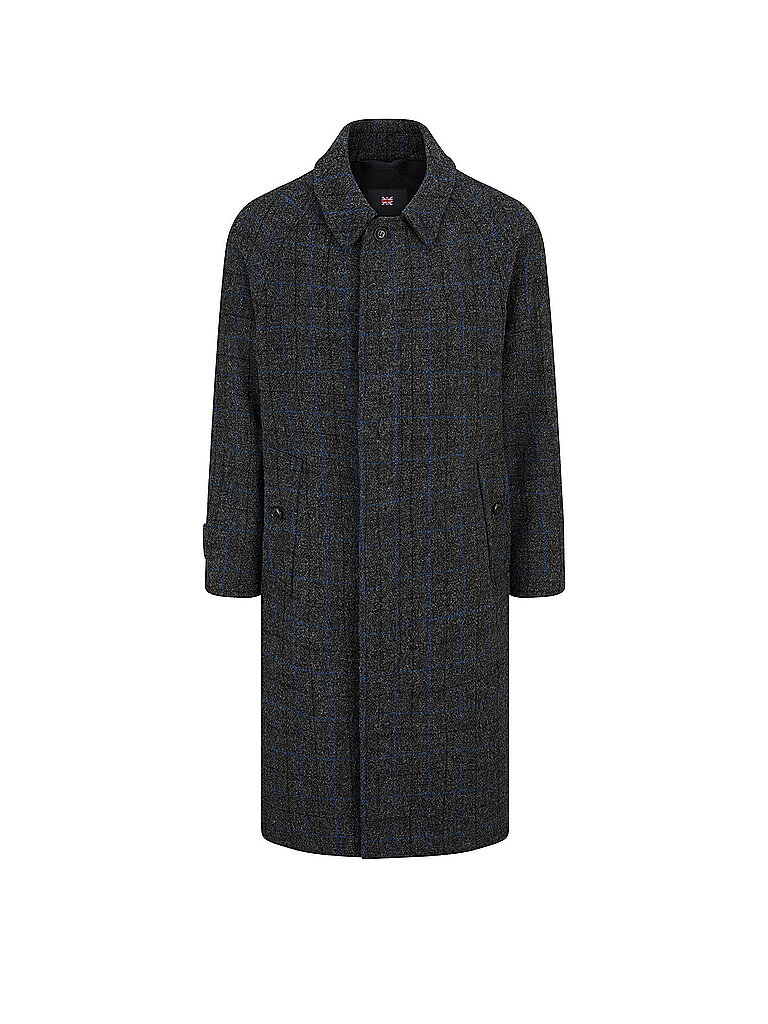 GLOVERALL Wollmantel HARRIS grau | M