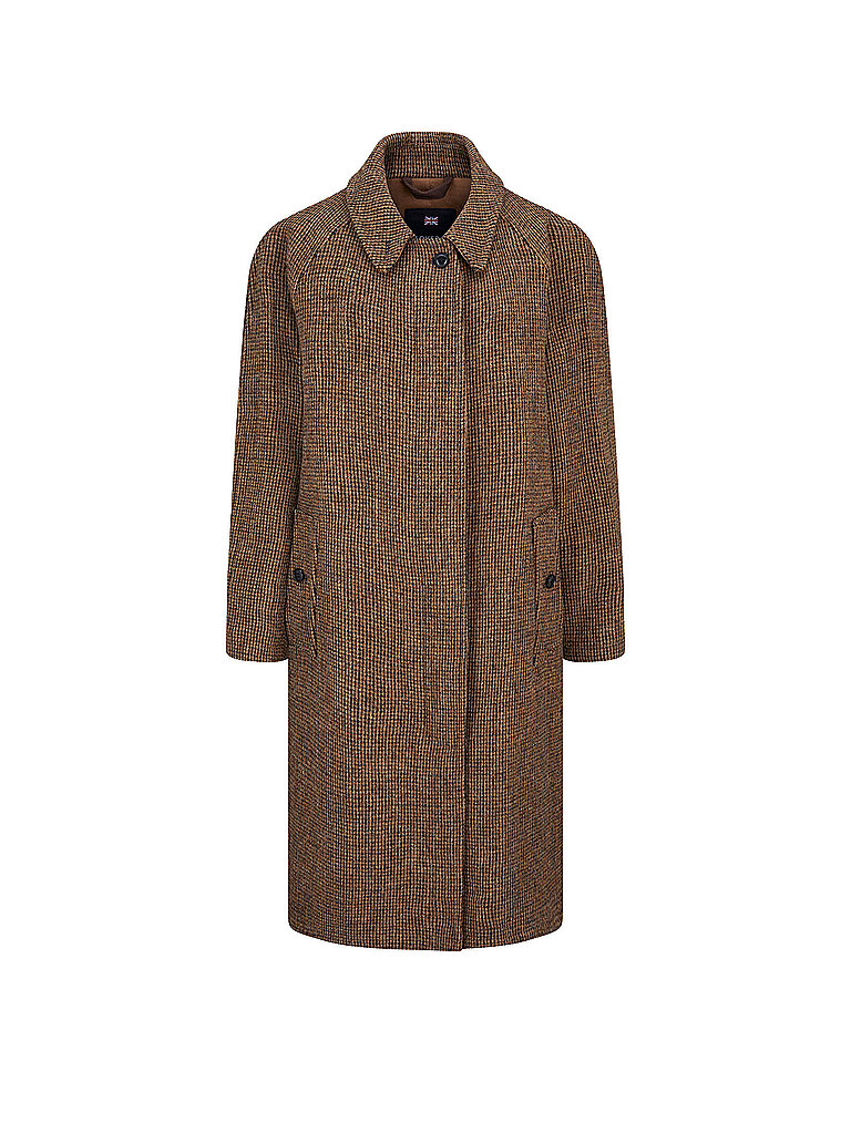 GLOVERALL Wollmantel  braun | S