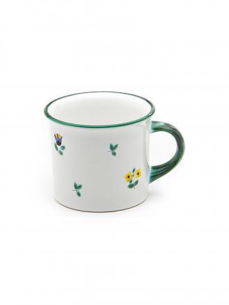 GMUNDNER KERAMIK | Häferlkaffee-Becher glatt "Streublumen" 0,24l
