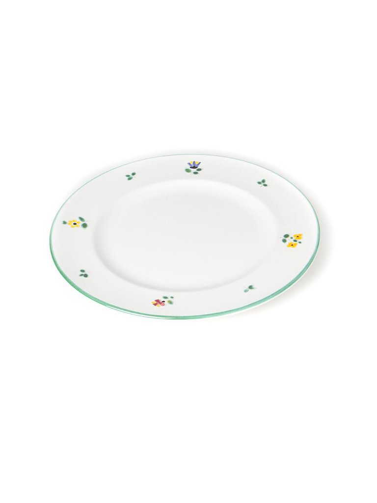 GMUNDNER KERAMIK Dessertteller Streublumen 22cm bunt
