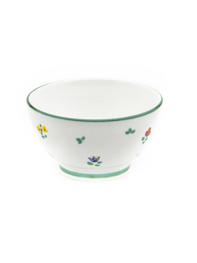 GMUNDNER KERAMIK Müsli-Schale Streublumen 14cm bunt