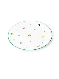 GMUNDNER KERAMIK | Fleischteller Cup "Streublumen" 25cm | bunt