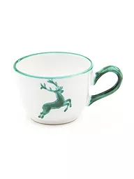 GMUNDNER KERAMIK | Kaffeetasse glatt "Grüner Hirsch" 0,19l | grün