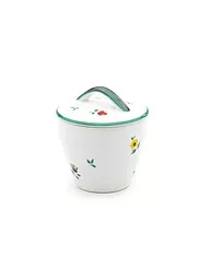 GMUNDNER KERAMIK | Zuckerdose "Streublumen" 9cm | bunt