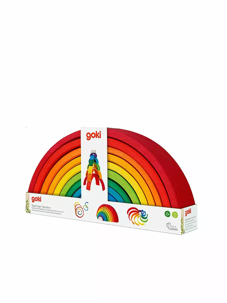 GOKI | Bausteine Regenbogen | keine Farbe