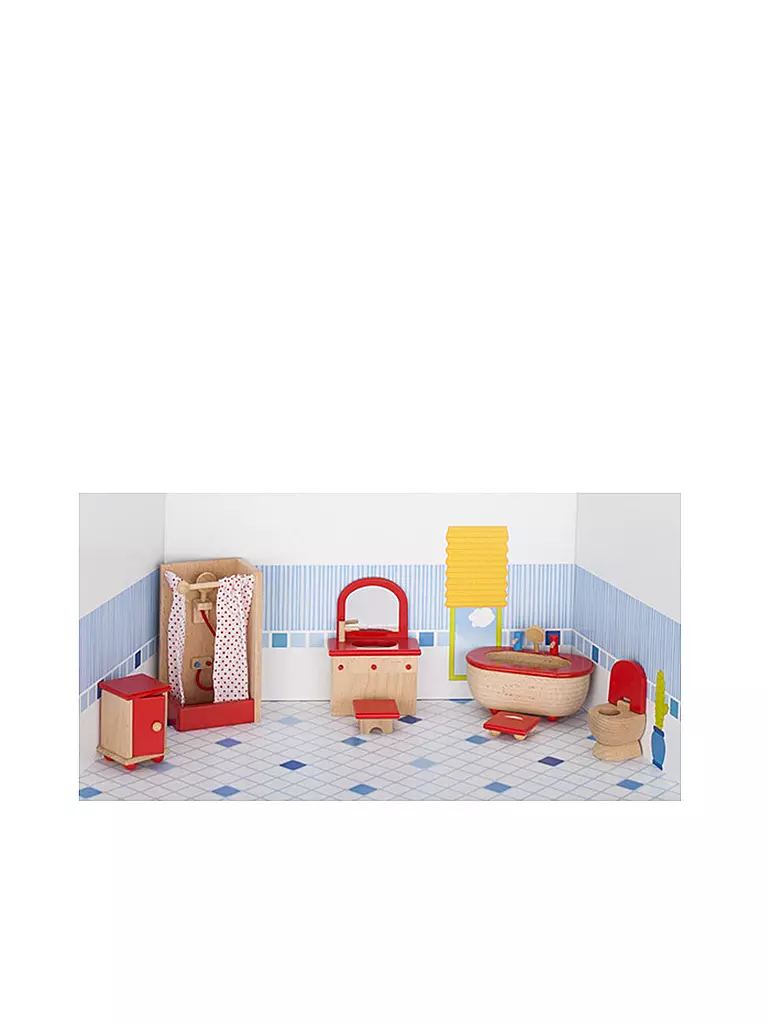 GOKI | Puppenmöbel Badezimmer | keine Farbe