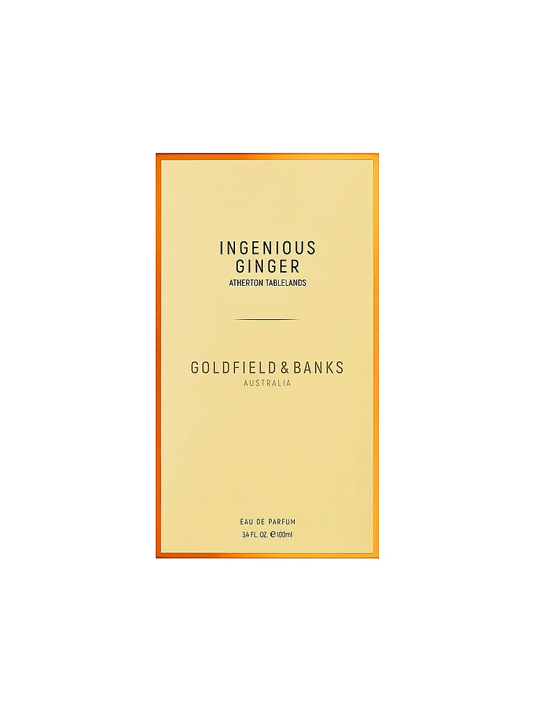 Goldfield & Banks Ingenious Ginger Eau de Parfum 100ml 5