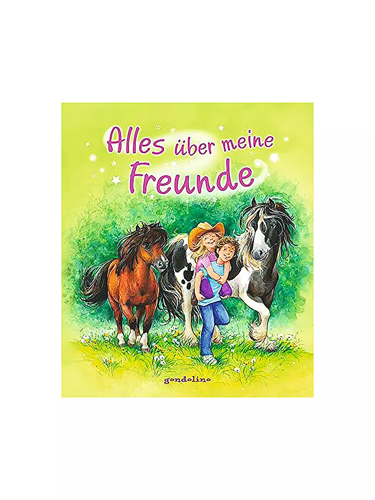 GONDOLINO | Buch - Alles über meine Freunde | keine Farbe