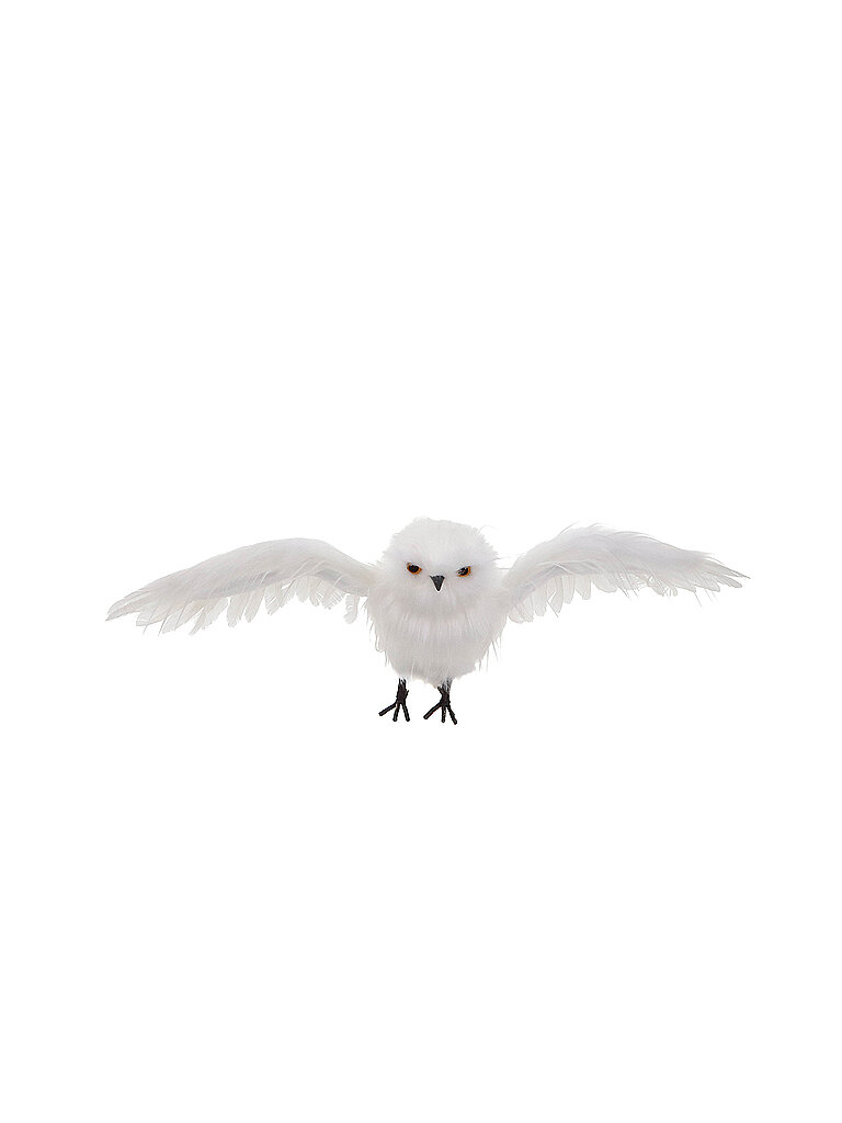 GOODWILL Dekofigur Flying Owl 74 cm weiss weiss