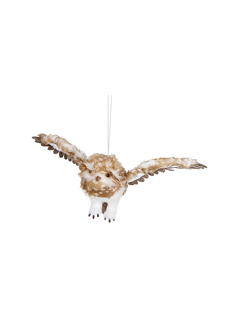 GOODWILL Dekofigur Owl 60 cm braun braun