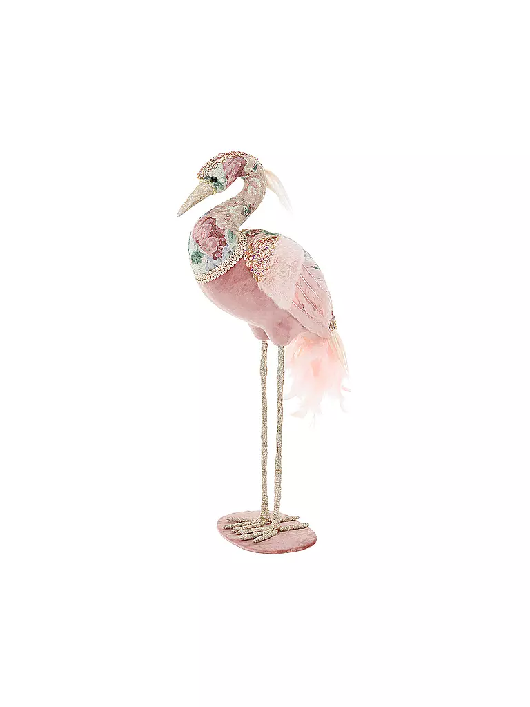 GOODWILL | Dekofigur Paradise Crane 62cm pink/blue | rosa