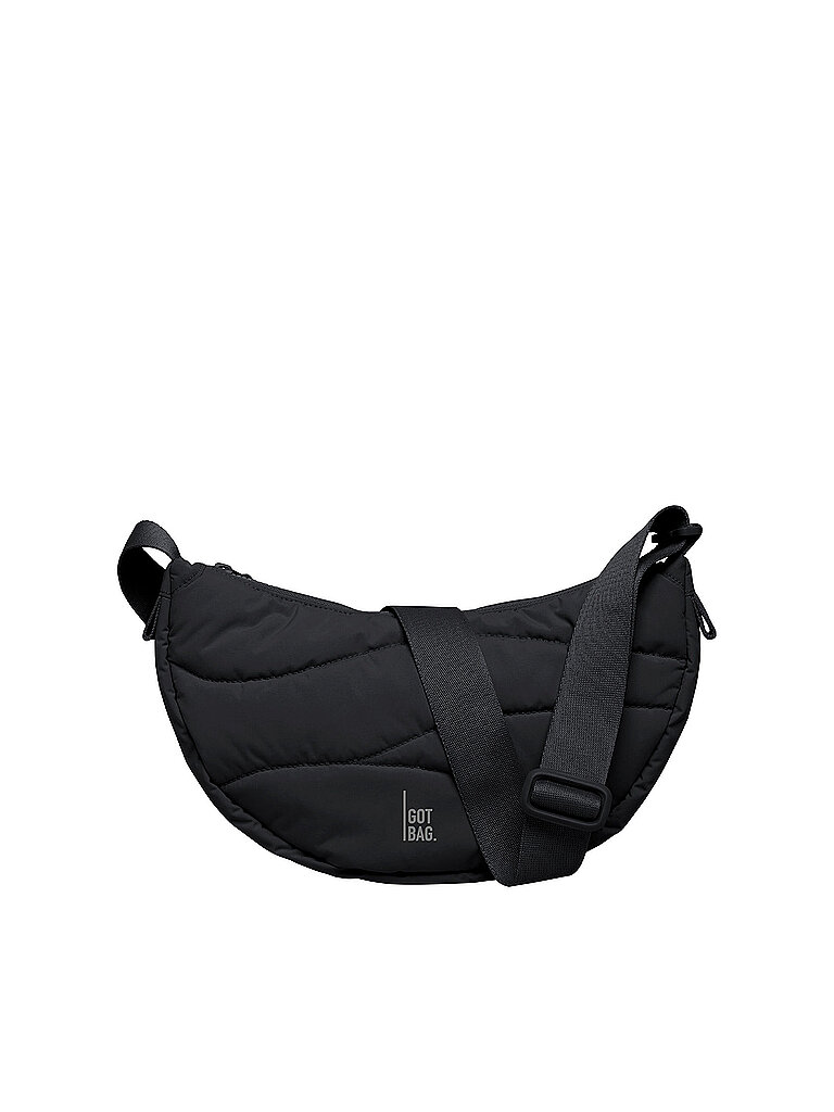 GOT BAG Tasche - Umhängetasche WAVY PUFFER MOON BAG schwarz