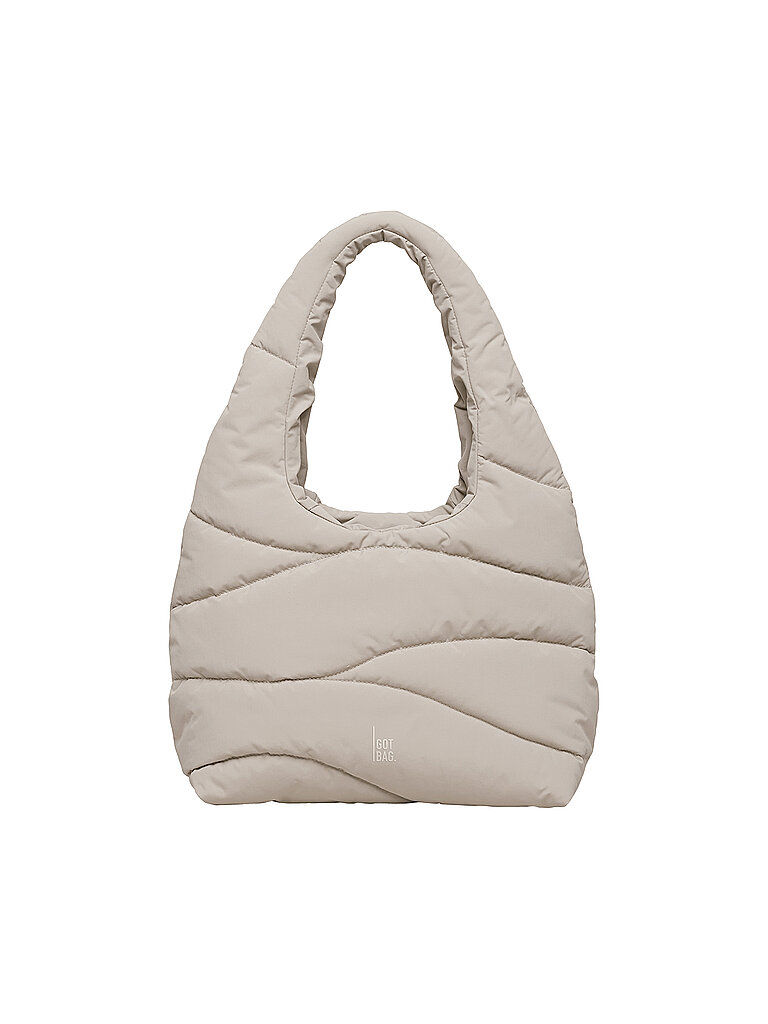 GOT BAG Tasche - Schultertasche WAVY PUFFER SHOULDER BAG creme