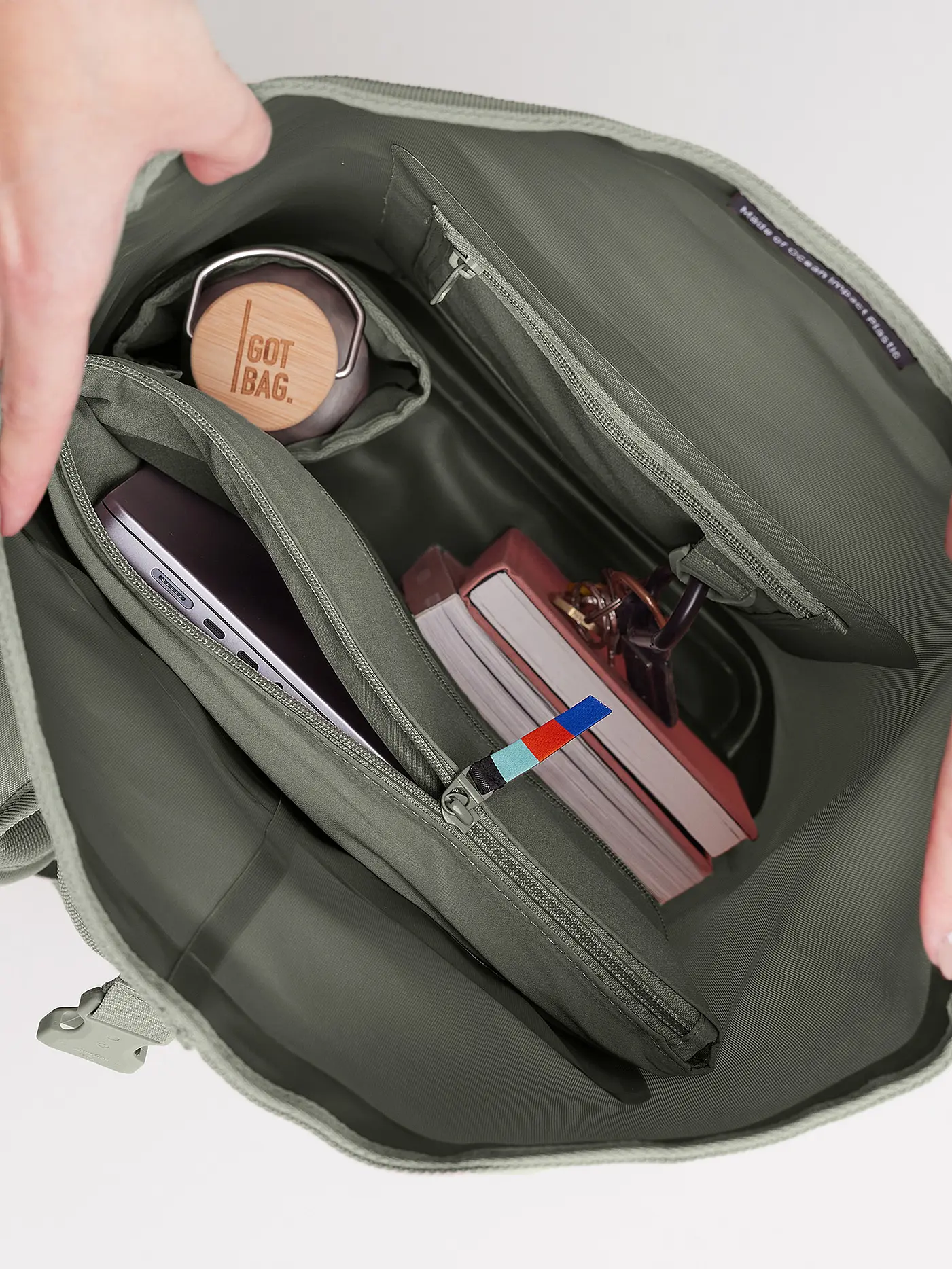 GOT BAG | Rucksack ROLLTOP LITE 2.0 | hellgrün