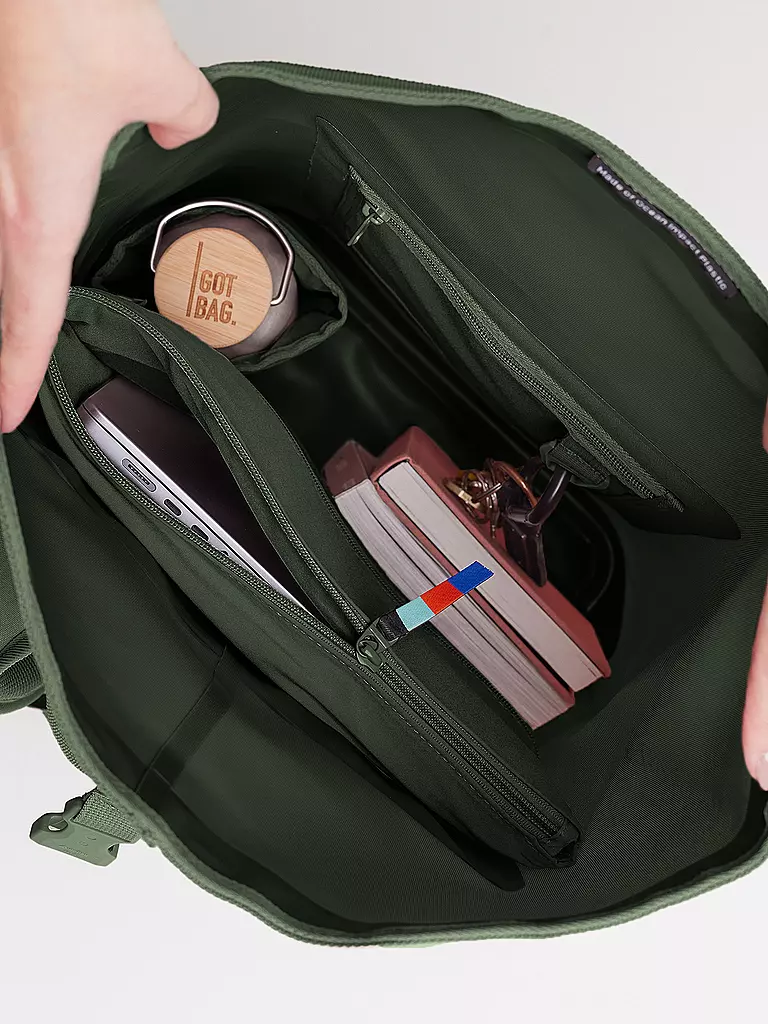 GOT BAG | Rucksack ROLLTOP LITE 2.0 | dunkelgrün