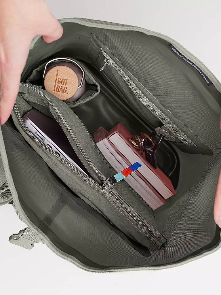 GOT BAG | Rucksack ROLLTOP LITE 2.0 | hellgrün