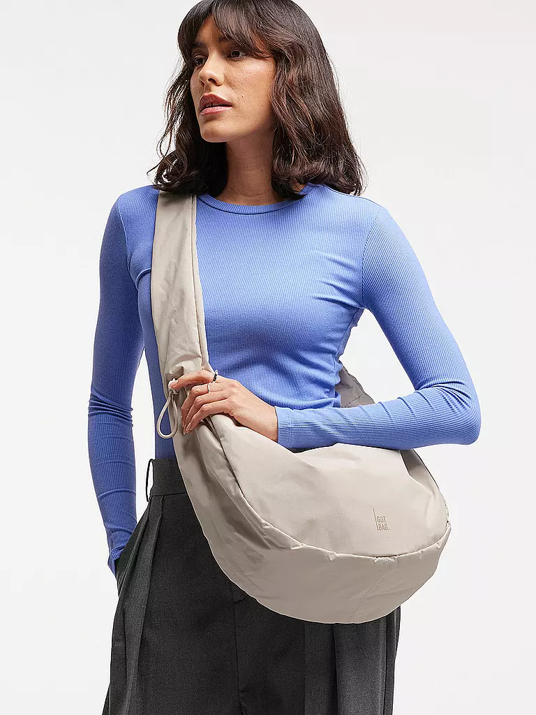 GOT BAG | Tasche - Umhängetasche MOON BAG RUFFLE | beige