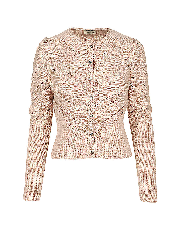Trachten Strickjacke OPHELIA beige M damen