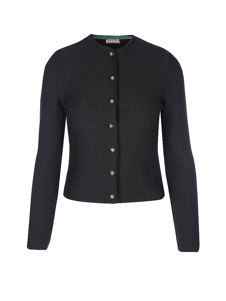 Gottseidank Damen Schwarz Trachten Strickjacke Aloisia | Xxl