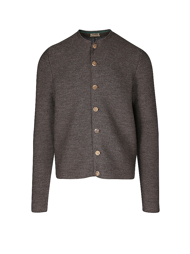 Trachten Strickjacke ALOISIUS grau XL herren