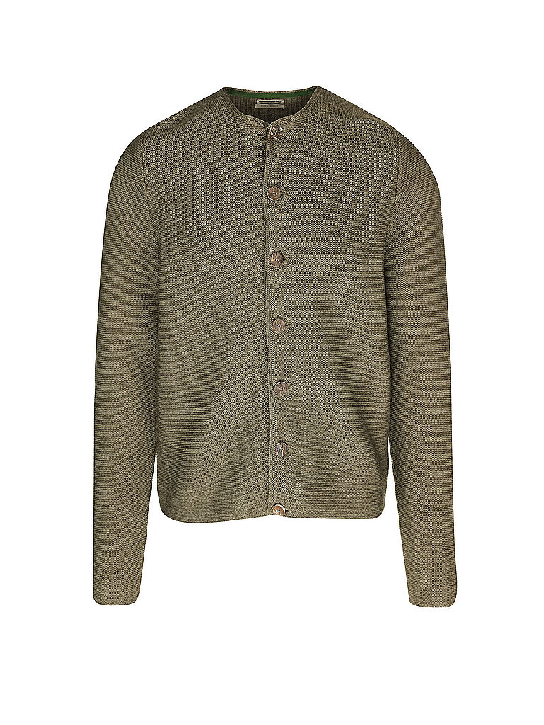 GOTTSEIDANK Trachten Strickjacke ALOISIUS  olive | S