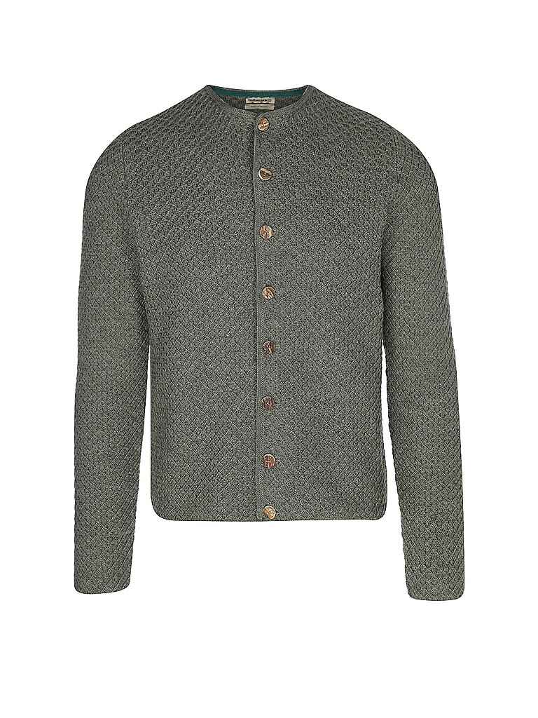 GOTTSEIDANK Trachtenstrickjacke XAVER olive | S