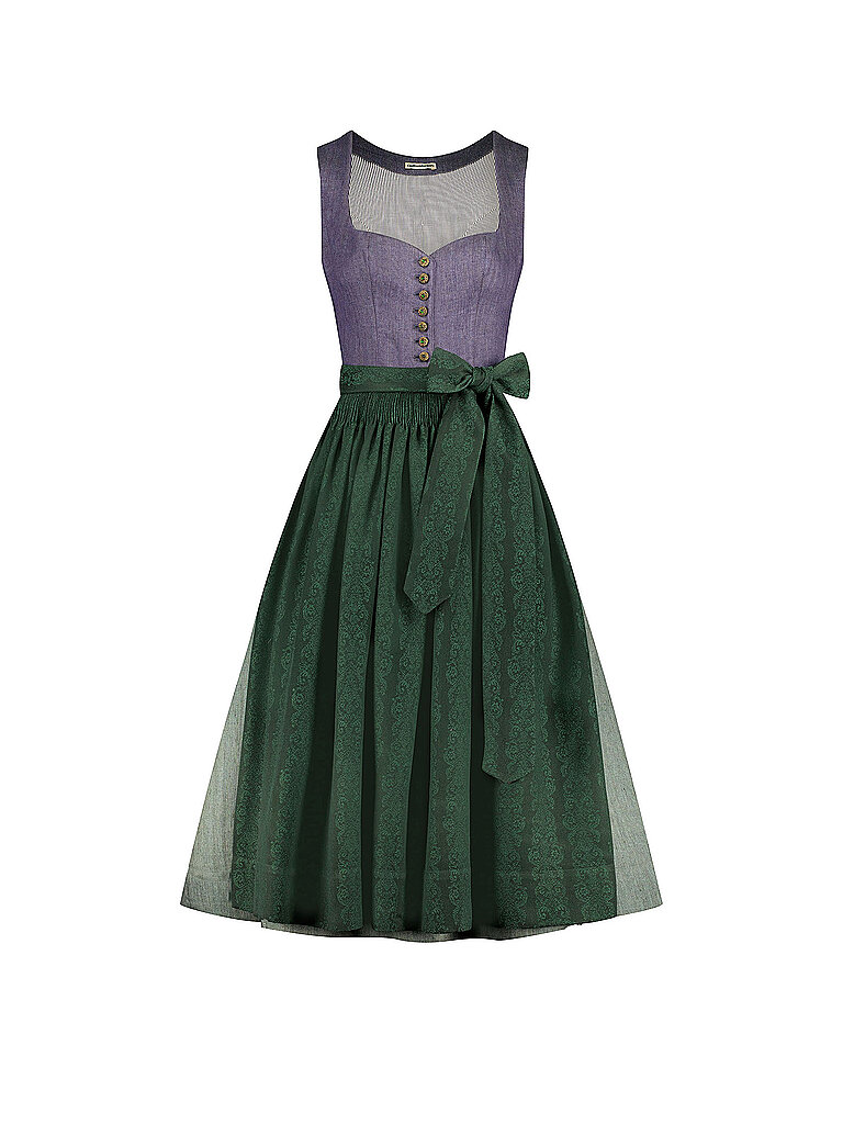 Dirndl HEDI 80cm dunkelgrün 42 damen