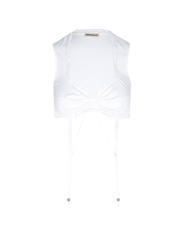 Dirndlbluse MARESA weiss 34 damen