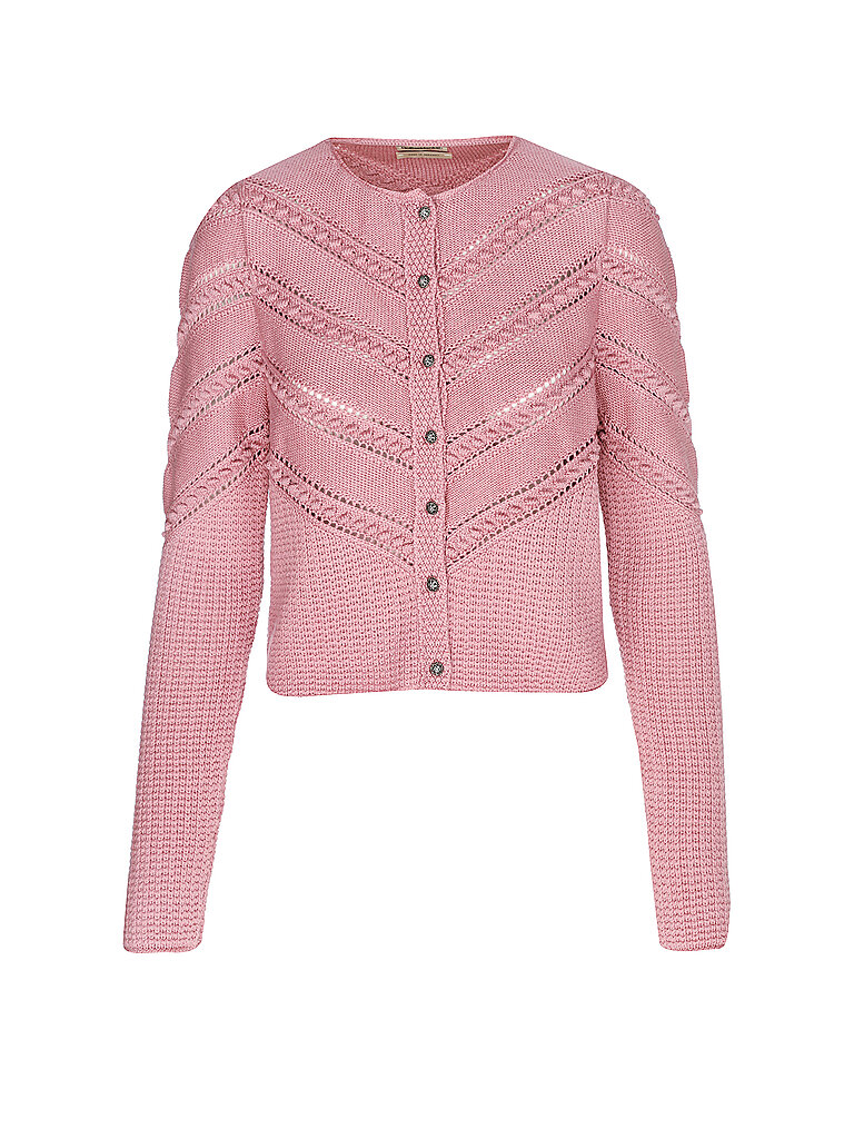 GOTTSEIDANK Trachten Strickjacke OPHELIA rosa | XS