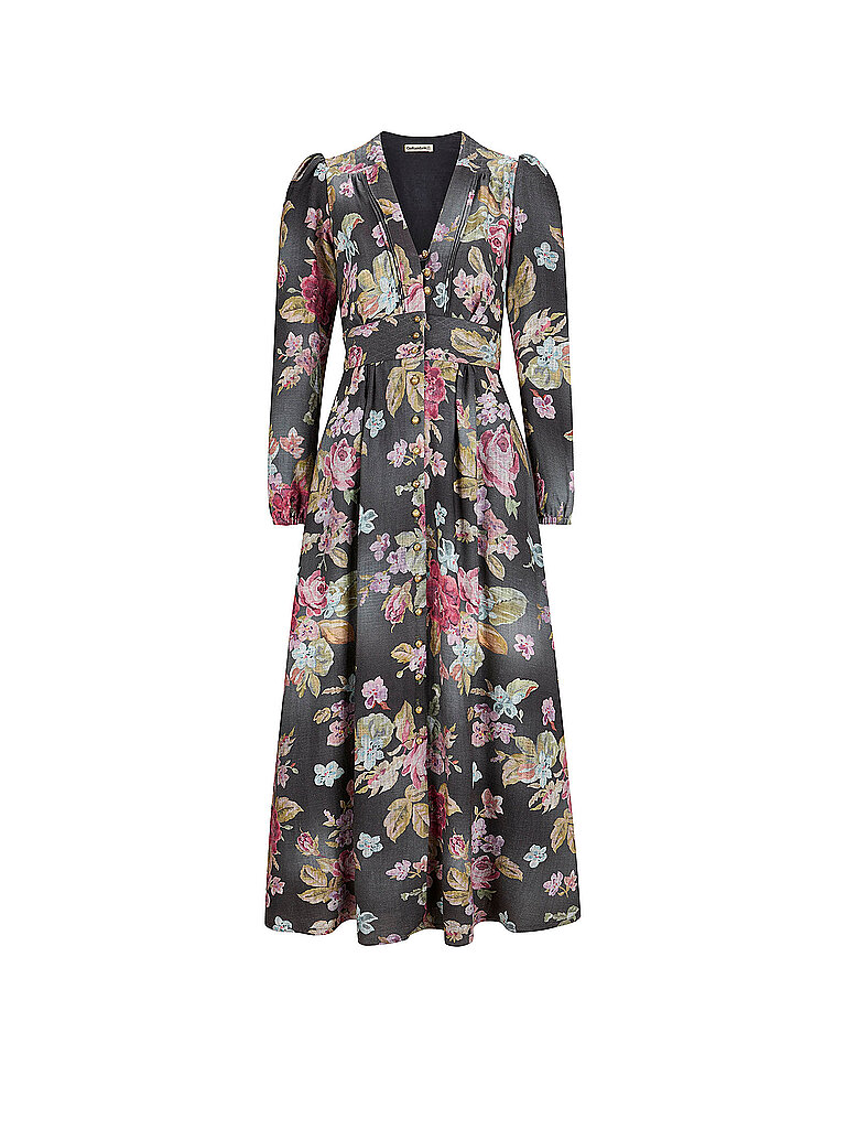 GOTTSEIDANK Trachtenkleid ZOE grau | 34