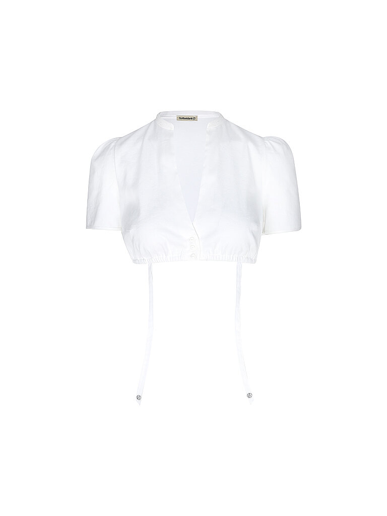 GOTTSEIDANK Dirndlbluse  weiss | 34
