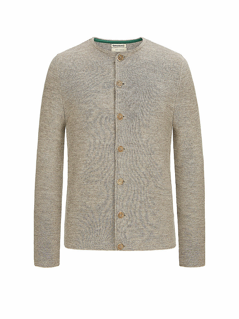 Trachtenstrickjacke ALOISIUS beige S herren
