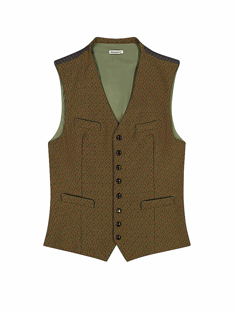GOTTSEIDANK Trachtengilet ELIAS  braun | 48