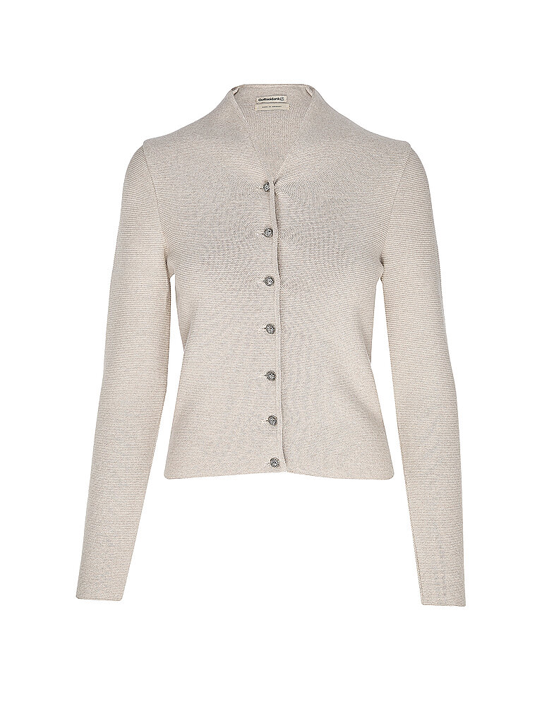 GOTTSEIDANK Trachten Strickjacke Slim Fit ANNA creme | XS