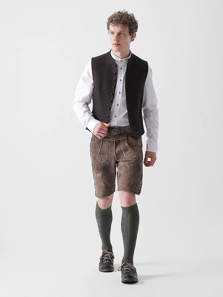 Gottseidank Konstantin Traditional Vest Dark Green 48 2