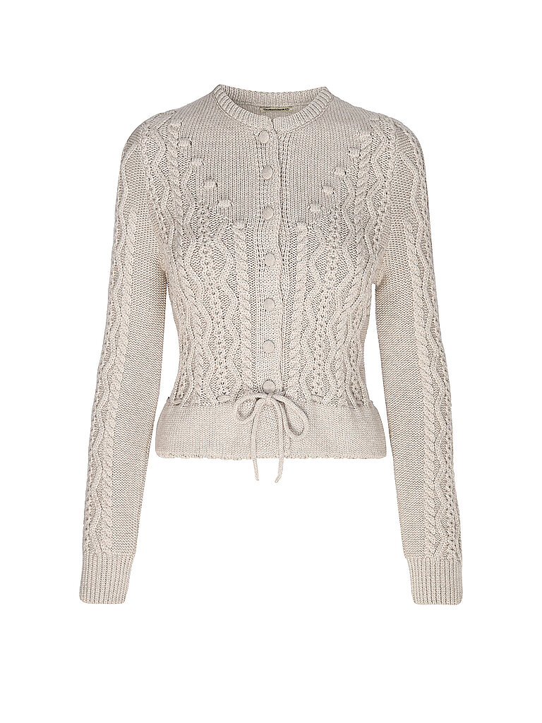 Trachten Strickjacke LENE beige L damen