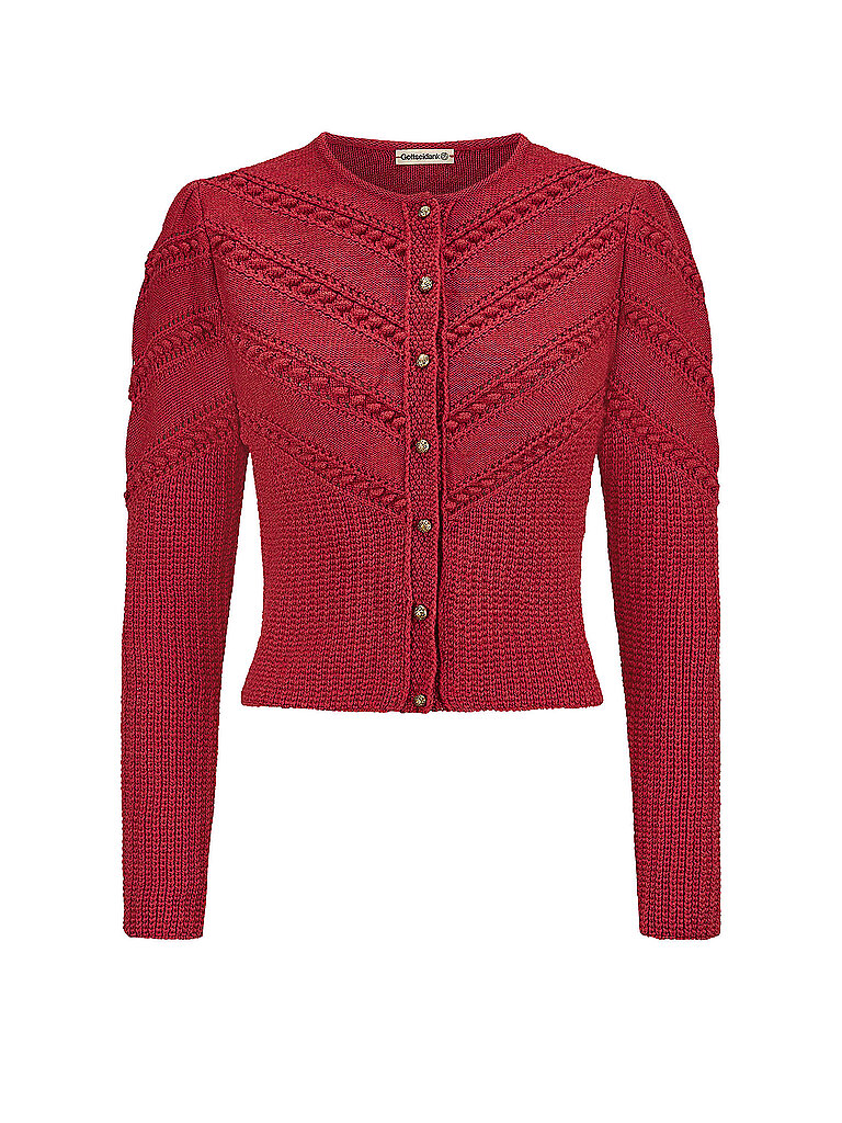 GOTTSEIDANK Trachtenjacke OPHELIA rot | S