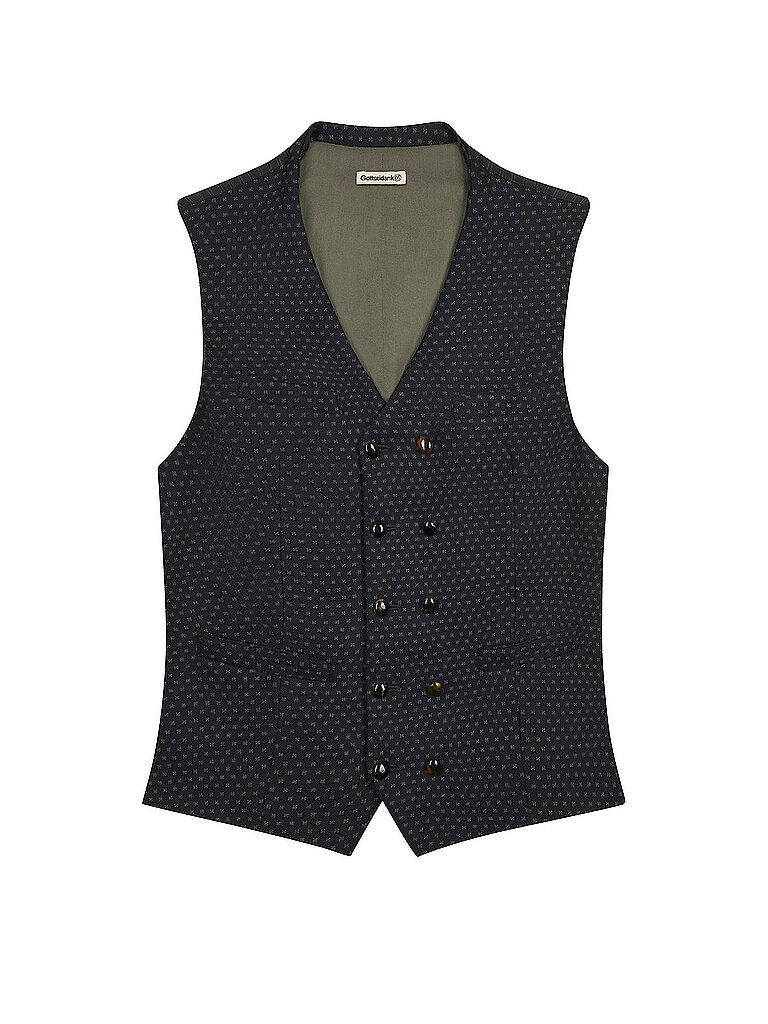 Trachtengilet EGON grau 46 herren