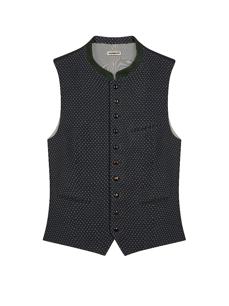 Gottseidank Konstantin Trachten Vest Blue 44 5