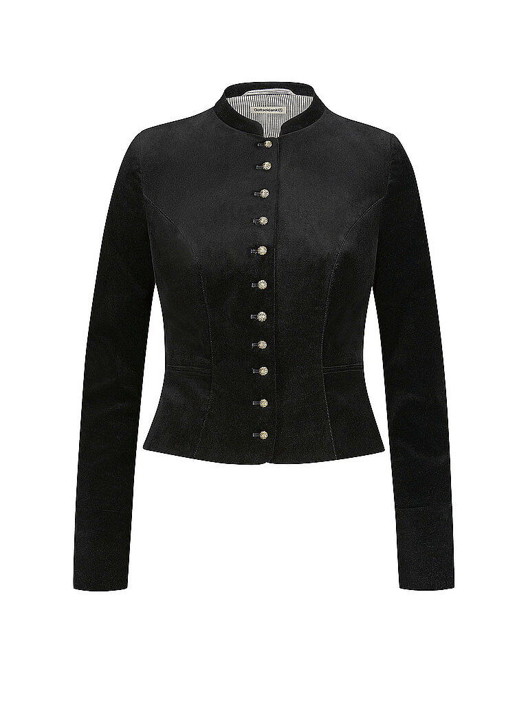 GOTTSEIDANK Trachtenjacke BARBARA schwarz   40 damen